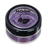 Biodegradable Eco Glitter Shakers by Moon Glitter - 100% Cosmetic Bio Glitter for Face, Body, Nails, Hair and Lips - 5g - Lavender view 1