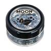 Biodegradable Eco Chunky Glitter by Moon Glitter - 100% Cosmetic Bio Glitter for Face, Body, Nails, Hair and Lips - 3g - Silver view 1