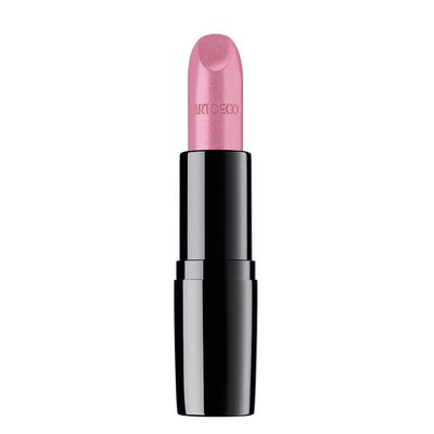 ARTDECO Perfect Color Lipstick - Frosted Rose - Glide-On Lipstick with Rich Color & Plumping Effect - Creamy, Pearly Finish - Hyaluronic Acid - Long Lasting - Lip Plumper - Lip Care - Makeup - 0.14 Oz