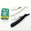 2 Pcs Navaja Barber Straight Maquinillas de afeitar, 100 Blades view 1