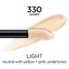 L'Oreal Paris Makeup Infallible Full Wear Waterproof Matte Concealer, Full Coverage, Ivory, 0.33 fl. oz. view 2