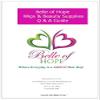 2PC Bundle: Lotus Fitted Turban by Christine Headwear and Belle of Hope 19 Page Q & A Guide (Cerise) view 3