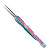 2PCS Japanese Stainless Steel, Eyelash Extension Tweezers, Matt Finish,Black Magnetic Double Tweezers Pouch (RT-05TM01) view 4