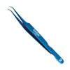 3 Pcs Russian Volume Japanese Stainless Steel Tweezers for Eyelash Extension (Blue Titanium Coated.) view 4