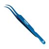 3 Pcs Russian Volume Japanese Stainless Steel Tweezers for Eyelash Extension (Blue Titanium Coated.) view 3