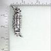 Faship Gorgeous Pink Marquise Rhinestone Crystal Floral Small Hair Barrette view 4