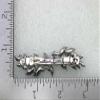 Faship Gorgeous Burgundy Rhinestone Crystal Small Floral Hair Barrette Clip view 4