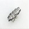 Faship Gorgeous Black Rhinestone Crystal Floral Hair Claw Clips view 4