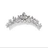 Faship Gorgeous Clear Rhinestone Crystal Floral Hair Comb Bridal Wedding Party view 1