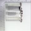 Faship Gorgeous Clear Rhinestone Crystal Floral Hair Comb Bridal Wedding Party view 4