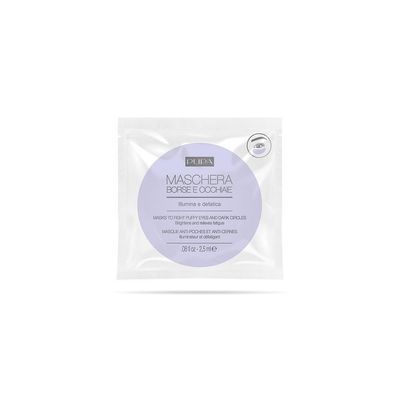 Pupa Milano Face Mask To Fight Puffy Eyes And Dark Circle - Brightens And Refreshes Fatigued Eyes - Combats Puffiness And Skin Discoloration - Effective Sheet Mask To Increase Radiance - 0.08 Oz
