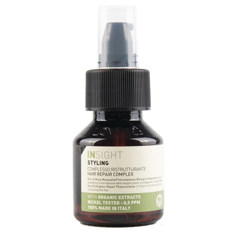 Insight Styling Hair Repair Complex With Rosehip Oil and Organic Repair Phytocomplex, Vegan, 1.69 fl oz