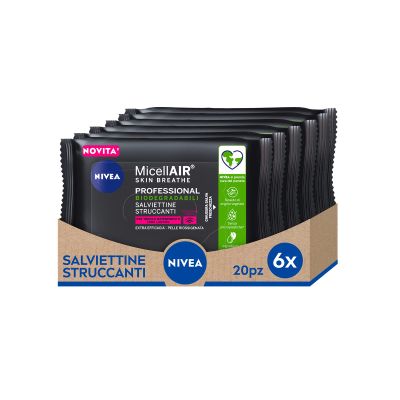 Nivea Micellair salviette struccanti professional
