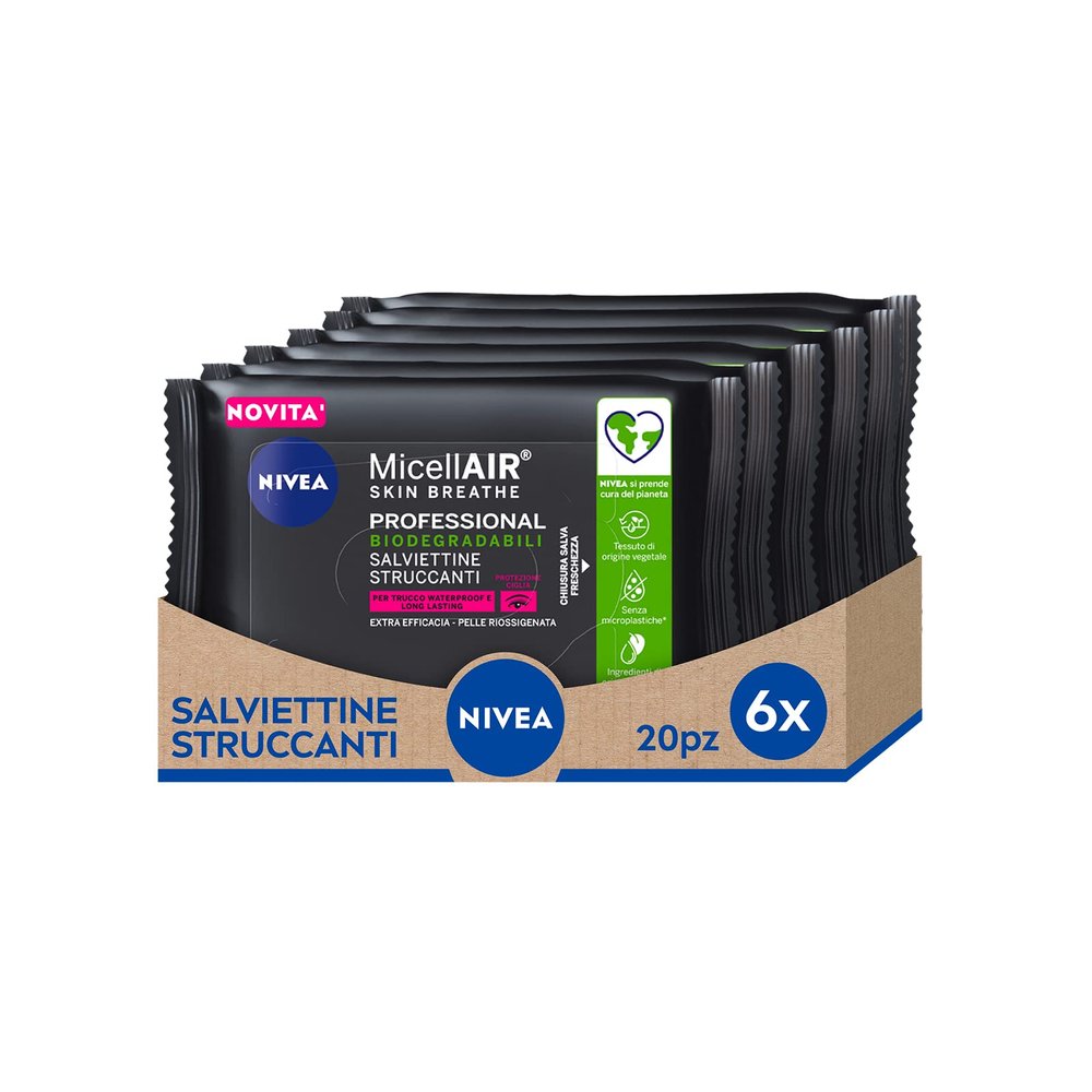 Nivea Micellair salviette struccanti professional