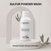DR+LAB Sulfur Powder Wash Cleanser 60g Daily Exfoliating Facial Deep Cleansing Soften Skin Texture Korean Skincare view 2