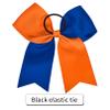 12 Pcs Large Cheer Bows 8" Bulk Hair Bow Accessories with Ponytail Holder for Girls High School College Cheerleading view 4