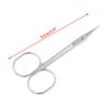 Junlinto Stainless Steel Small Eyebrow Nose Hair Scissors Cut Manicure Facial Trimming view 2