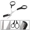 Junlinto Women Eyebrow Trimmer Scissors Comb Eyelash Hair Removal Grooming Cutter Shaping view 4
