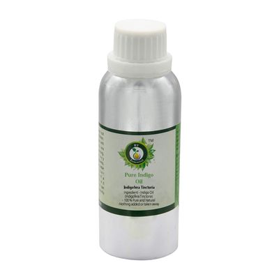 R V Essential Pure Indigo Oil 1250ml (42oz)- Indigofera Tinctoria (100% Pure and Natural)