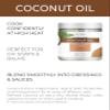 velona Coconut Oil 92 Degree 4 fl oz | 100% Pure and Natural Carrier Oil | in jar | Refined, Cold pressed | Skin, Face, Body, Hair Care | Use Today - Enjoy Results view 2