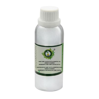 R V Essential Pure Curry Leaves (Patta) Essential Oil 1250ml (42oz)- Murraya Koenigii (100% Pure and Natural Steam Distilled)