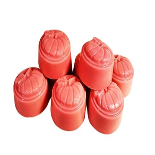 8 pc Pumpkin Spice - Pumpkin Shaped Shea Butter-Goatmilk Guest Soaps with Gift Bag