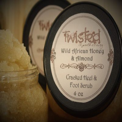 Wild African Honey ~ Almond Foot Scrub
