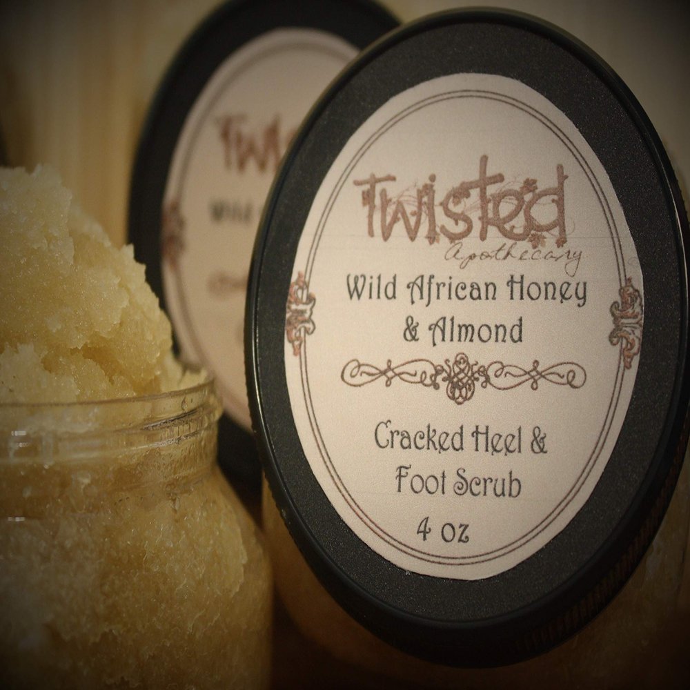 Wild African Honey ~ Almond Foot Scrub