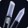 GLADZY Glass Cuticle Pusher Tool - Dual Ended Manicure Stick, Etched Crystal Glass Cuticle Remover, Callous and Dry Skin Fingertip File, Nail Shaper, Professional Nail Care, Ethically Made in EU view 1