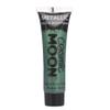 Cosmic Moon - Metallic Face Paint makeup for the Face & Body - 0.40fl oz - Create mesmerising metallic face paint designs! - Green view 1