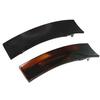 Parcelona French Rectangle Extra Large Set of 2 Tortoise Shell Brown and Black Hair Clips Barrettes Hair Grip for Women and Girls for Thick Hair view 1