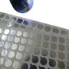 ericotry 6 Sheets(360Pcs) 15mm Aluminum Foil Film Sticker Seal for Bottles Stopper Sealing Strip for Toothpaste Soft Tube Cosmetic Essentiol Oil Bottles Makeup Storage Containers view 1