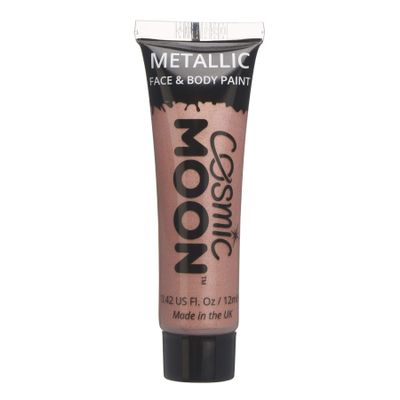 Cosmic Moon Metallic Face Paint - Rose Gold - 0.40fl oz - Body & Face - Safe & Easy Removal