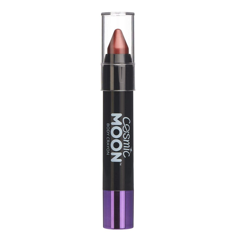Cosmic Moon - Metallic Face Paint Stick/Body Crayon makeup for the Face & Body - 0.12oz - Red