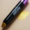 Cosmic Moon - Metallic Face Paint Stick/Body Crayon makeup for the Face & Body - 0.12oz - Easily create metallic designs like a pro! - Gold view 3