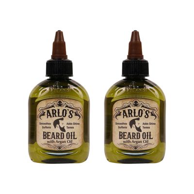 Arlo's Beard Oil - Argan Oil 2.5 ounce (2 Pack)