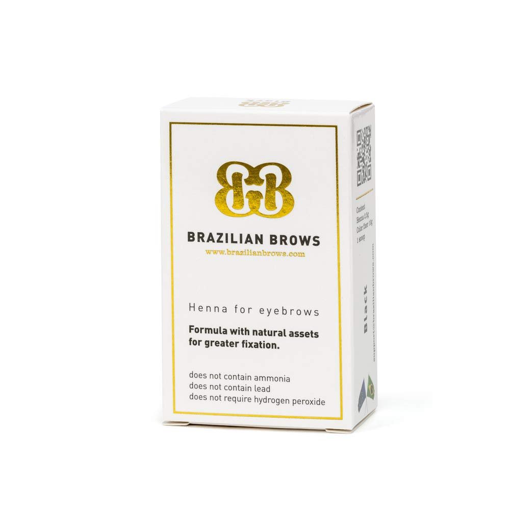 Brazilian Brows Eyebrow Henna Pack & Tinting Kit  Dark Blonde