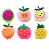4pcs Fruit Shape Bath Sponge Cute Mesh Sponge Shower Ball Body Scrubber for Women Girls (Random Pattern) view 1