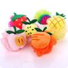 4pcs Fruit Shape Bath Sponge Cute Mesh Sponge Shower Ball Body Scrubber for Women Girls (Random Pattern) view 2