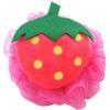 4pcs Fruit Shape Bath Sponge Cute Mesh Sponge Shower Ball Body Scrubber for Women Girls (Random Pattern) view 3