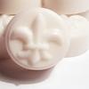 8 - Magnolia Scented Guest Soaps - Fleur de Lis Medallions view 2