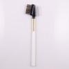B Blesiya Steel Eyebrow Eyelash Dual-Comb Extension Brush Metal Comb view 2