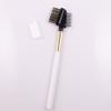 B Blesiya Steel Eyebrow Eyelash Dual-Comb Extension Brush Metal Comb view 3
