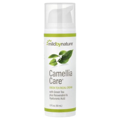 MILD BY NATURE Camellia Care, Green Tea Skin Cream, 1.7 fl oz (50 ml)