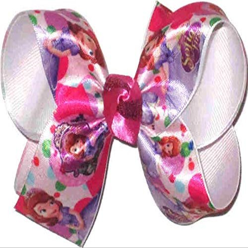 DS-238M Medium Sophia the First Double Layer Overlay Bow