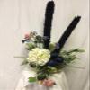 A Touch of Silk Blush Hydrangeas, Naturals & Blue Berries view 3