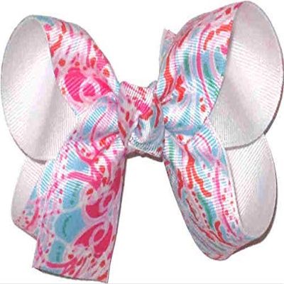 OV-2577M Medium Lilly Jellyfish Double Layer Bow