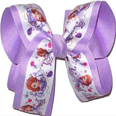 DS-240L Large Sophia the First Double Layer Overlay Bow