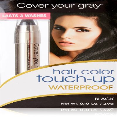 Cover Your Gray Waterproof Chubby Pencil, Black, 0.1 Ounce