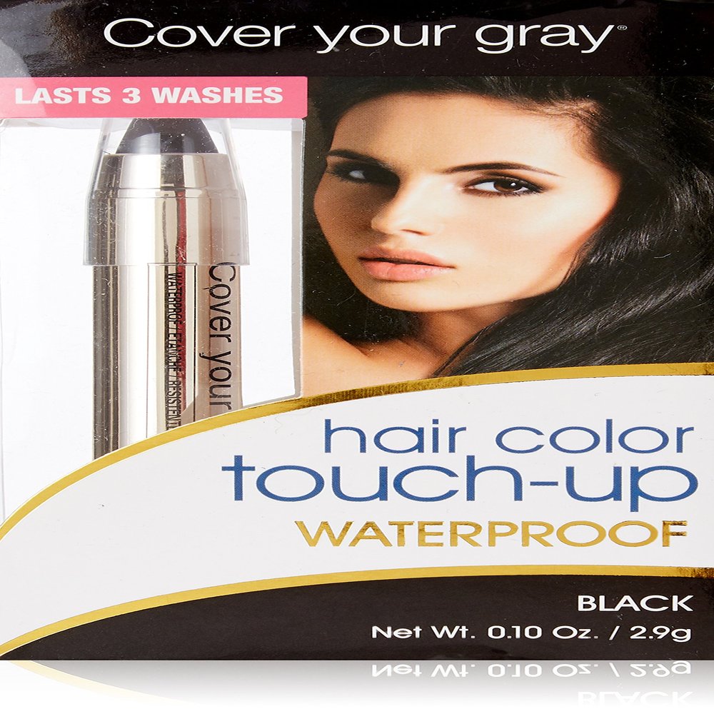 Cover Your Gray Waterproof Chubby Pencil, Black, 0.1 Ounce